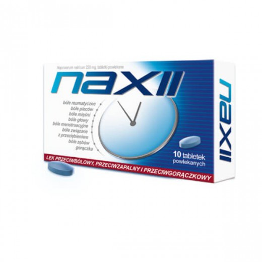 Naxii 220 mg, 10 tabletek