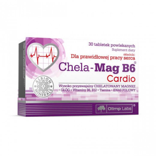 Olimp Chela-Mag B6 Cardio, 30 tabletek