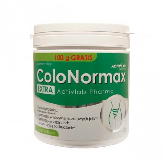 Activlab Pharma ColoNormax Extra, proszek, smak jabłkowy, 300 g