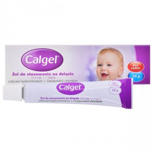 Calgel, żel do stosowania na dziąsła dla dzieci od 3 miesiąca, 10 g (import równoległy Inpharm)