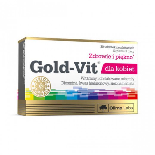 Olimp Gold-Vit dla kobiet, 30 tabletek powlekanych