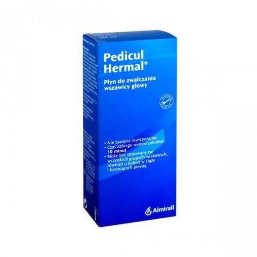 Pedicul Hermal, płyn do zwalczania wszawicy głowy, 100 ml