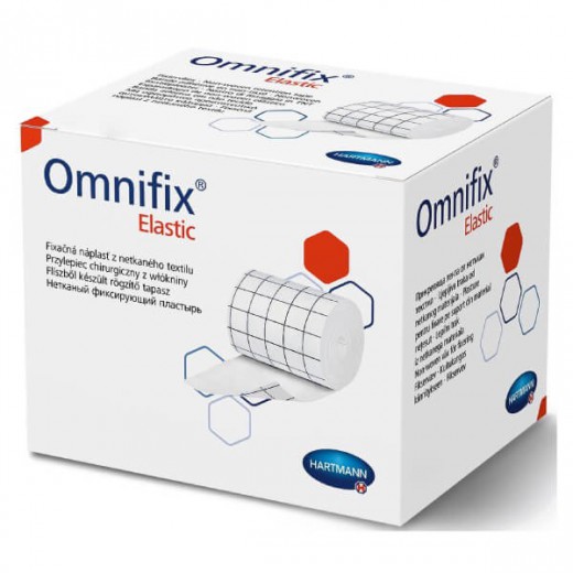Omnifix Elastic, elastyczny przylepiec hipoalergiczny, 15 cm x 10 m, 1 sztuka