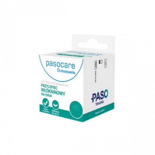 Przylepiec włókninowy na rolce Pasocare Soft Roll, 5m x 2,5cm