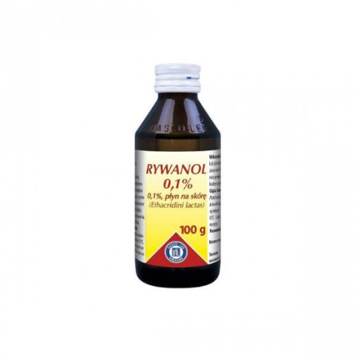 Rywanol 0,1%, płyn na skórę, 100 g