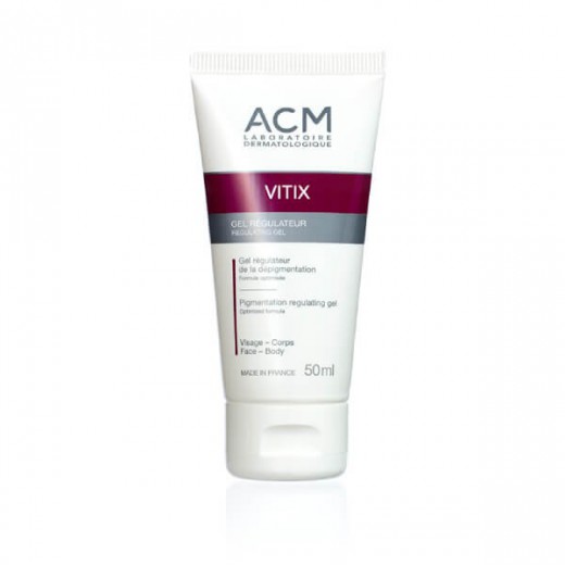 ACM Vitix, żel regulujący, skóra z plamami depigmentacyjnymi, 50 ml