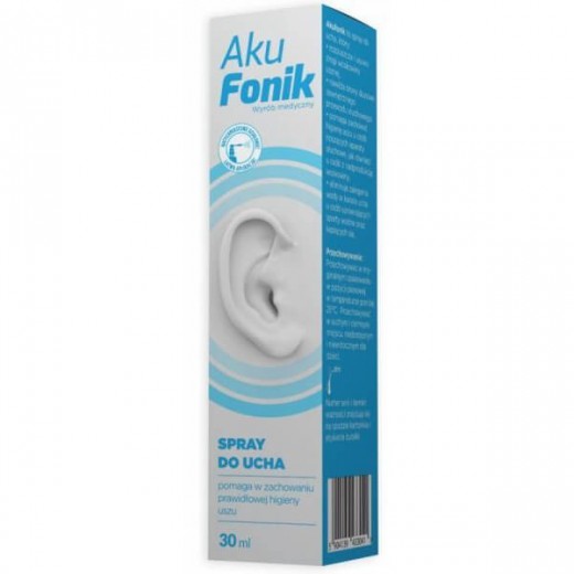 AkuFonik, spray do uszu, 30 ml