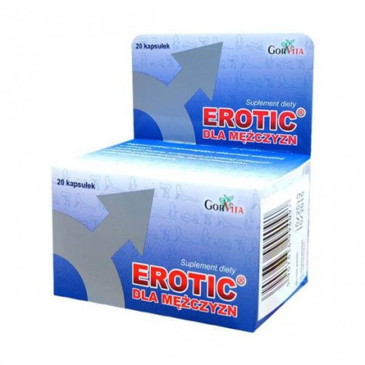 Erotic dla mężczyzn, 20 kapsułek