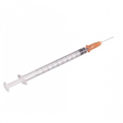 KDM KD-Ject III Strzykawka insulinowa z igłą, 1ml, 100 sztuk