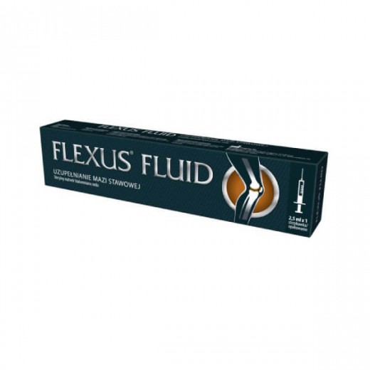 Flexus Fluid 10 mg/1 ml, żel do wstrzykiwań dostawowych, 2,5 ml x 1 ampułkostrzykawka