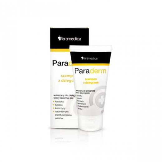 Paraderm, szampon z dziegciem, 150 g