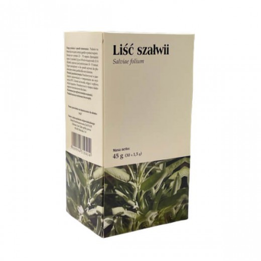 Szałwia Liść Fix Flos, 30 saszetek