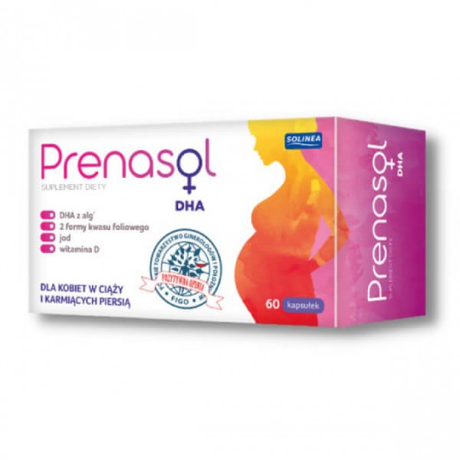 Prenasol DHA, 60 kapsulek
