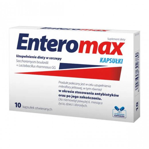 Enteromax, 10 kapsułek