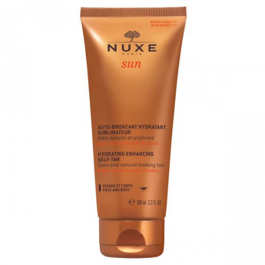 Nuxe Sun, jedwabisty balsam samoopalający do twarzy i ciała, 100 ml