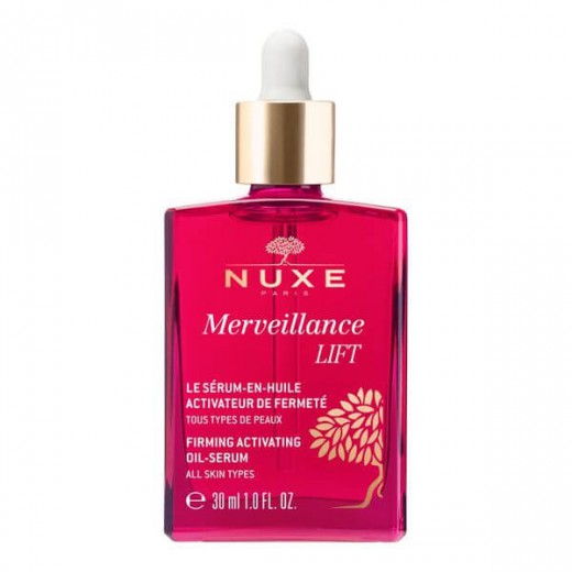 Nuxe Merveillance Lift, olejowe serum liftingujące, do każdego typu cery, 30 ml