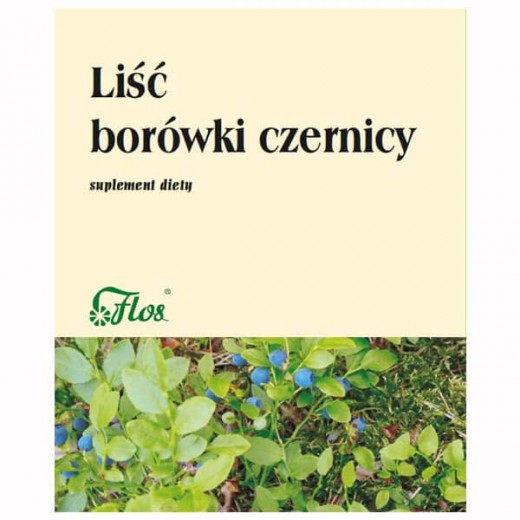 Liść borówki czernicy, 50 g, Flos