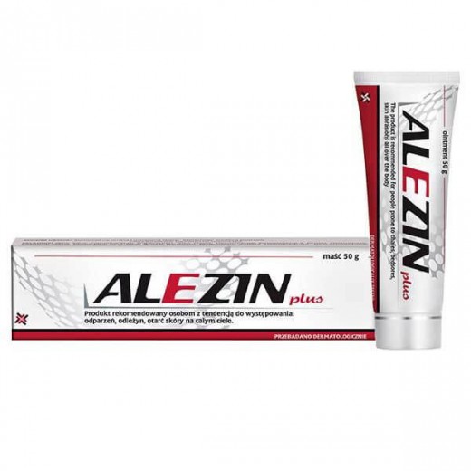 Alezin Plus, maść na odparzenia, odleżyny i otarcia, 50 g