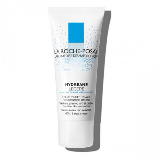 La Roche-Posay Hydreane Legere, nawilżający krem termalny do skóry wrażliwej, 40 ml