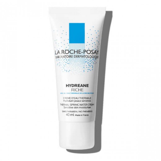 La Roche-Posay Hydreane Riche, głęboko nawilżający krem do skóry wrażliwej, 40 ml