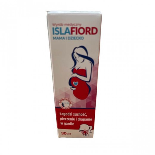 IslaFiord Mama i Dziecko, spray do ust, 30ml