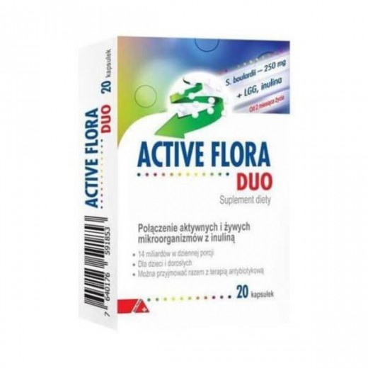 Active Flora Duo, 20 kapsułek