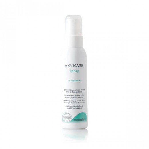 Synchroline Aknicare, emulsja w sprayu na plecy i dekolt z GT-peptide 10, skóra trądzikowa, 100 ml