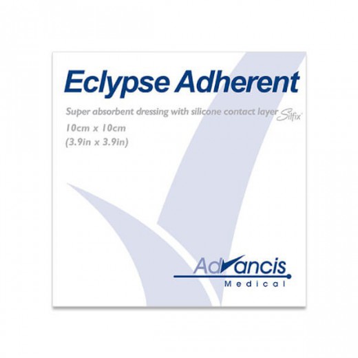 Opatrunek Eclypse Adherent wysoko absorbcyjny, 10cm x 10cm, 1 sztuka