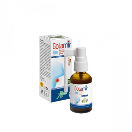 Aboca Golamir 2ACT Spray do gardła, 30ml