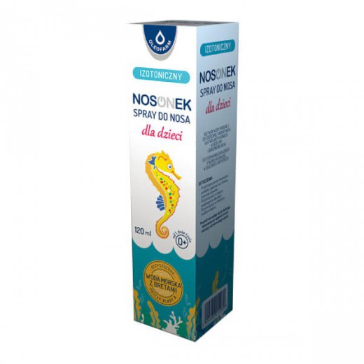 Nosonek, izotoniczny spray do nosa dla dzieci od 1 dnia życia, 120 ml