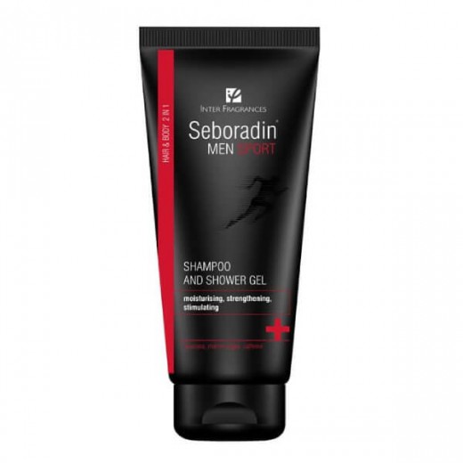 Seboradin Men Sport, szampon i żel 2w1, 200 ml