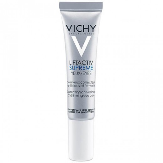 Vichy Liftactiv Supreme, przeciwzmarszczkowa pielegnacja liftingująca pod oczy, 15 ml