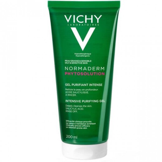 Vichy Normaderm Phytosolution, żel głęboko oczyszczający, 200 ml