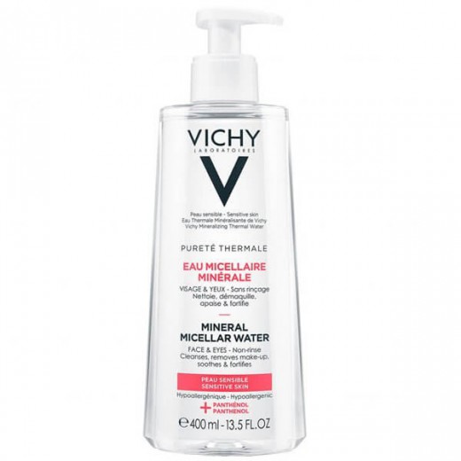 Vichy Purete Thermale, płyn micelarny do skóry wrażliwej, 400 ml