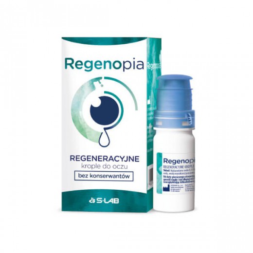 Regenopia, regeneracyjne krople do oczu, 10 ml