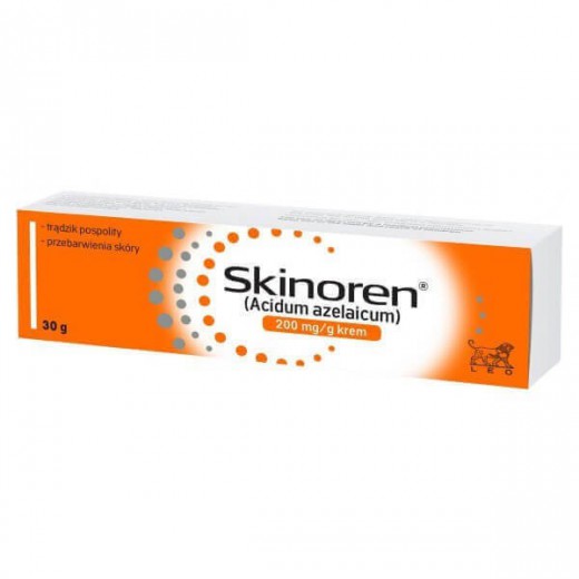 Skinoren 200 mg/ g, krem, 30 g (import równoległy Inpharm)