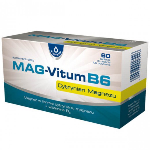 Mag-Vitum B6, 60 tabletek