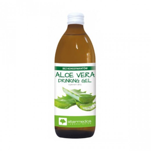 Alter Medica Aloe Vera Drinking Gel, sok z aloesu, 1000 ml
