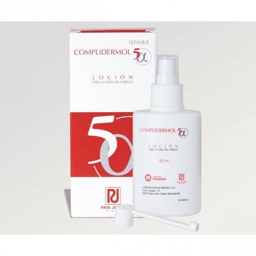 Complidermol 5alfa, lotion zapobiegający wypadaniu włosów, 120 ml