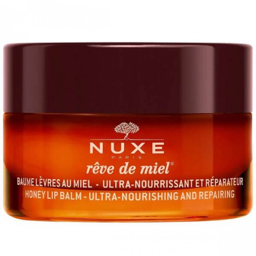 Nuxe Reve de Miel, ultraodżywczy i regenerujący balsam do ust z miodem, 15 g