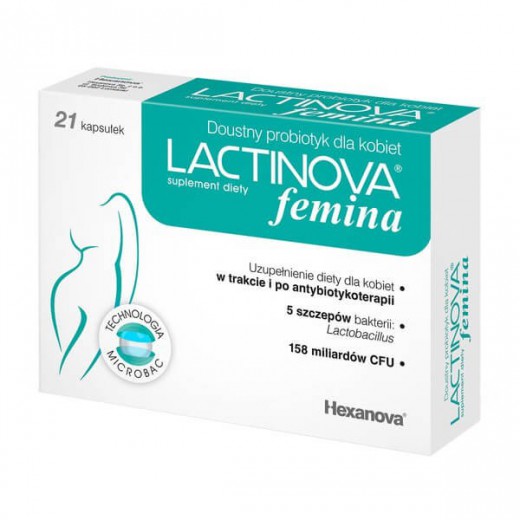 Lactinova femina, 21 kapsułek