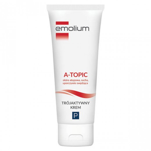 Emolium A-Topic, trójaktywny krem, 50ml