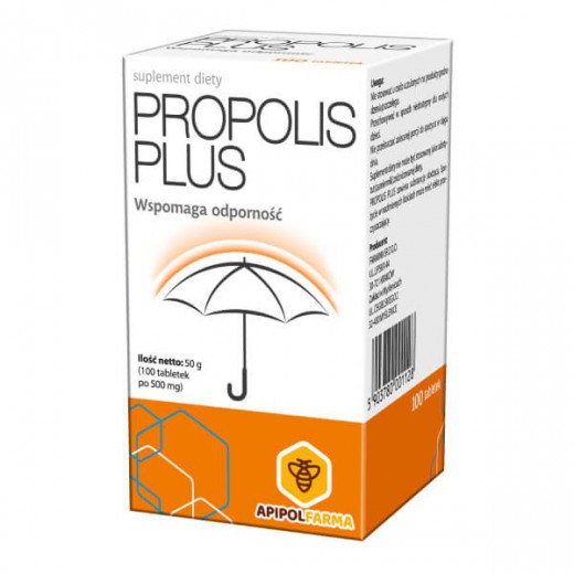 Propolis Plus, 100 tabletek