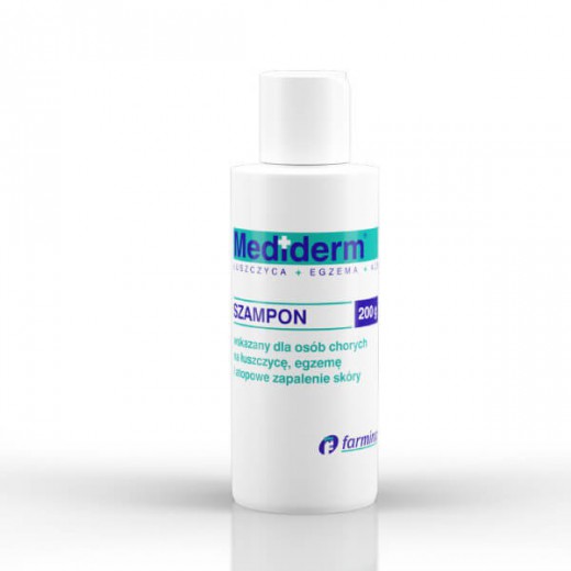 Mediderm, szampon, łuszczyca, egzema, AZS, 200 g