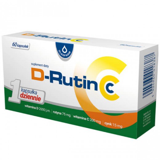 D-Rutin CC, 60 kapsułek