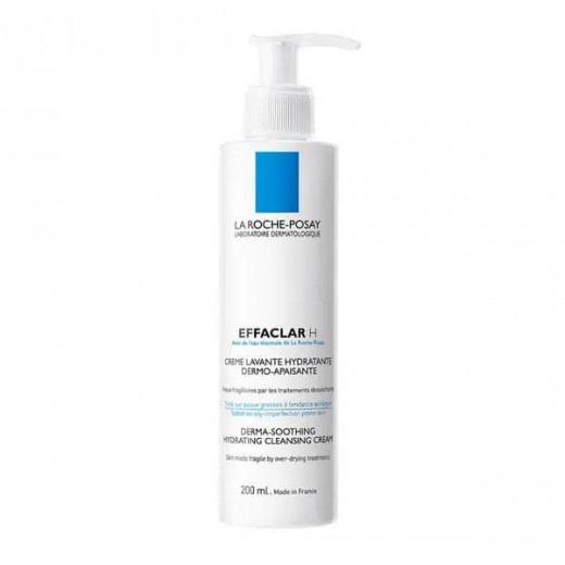 La Roche-Posay Effaclar H, kojąco-nawilżający krem myjący, 200 ml