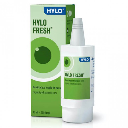 Hylo-Fresh, Nawilżające krople do oczu, 10 ml