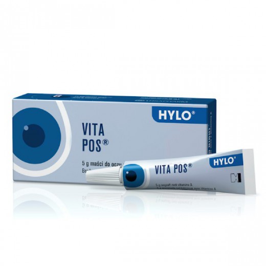Vita pos, maść do oczu, bez konserwantów, 5 g