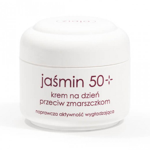 Ziaja Jaśmin, krem przeciw zmarszczkom 50 +, na dzień, 50 ml
