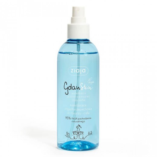 Ziaja GdanSkin, nawilżająca mgiełka zapachowa do twarzy i ciała, 200 ml
